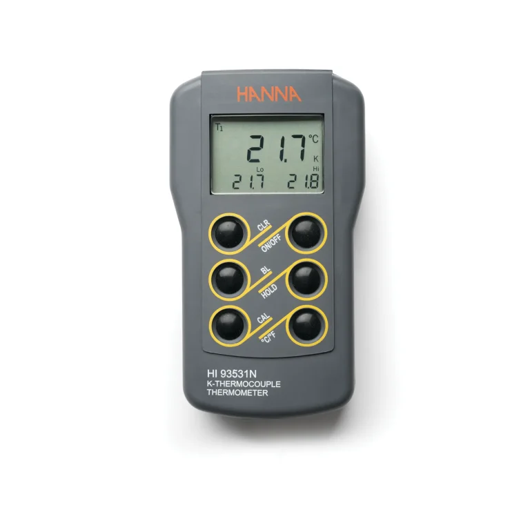 Máy Đo Nhiệt Độ Kiểu K thermocouple độ phân giải 0.1° có đèn nền 1 máy đo nhiệt độ